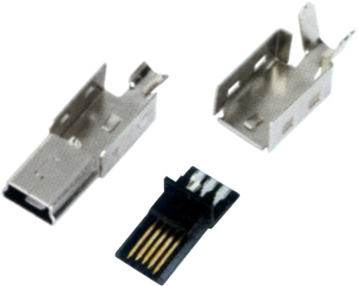 上海MINI USB 5M B TYPE 普通型 三件式