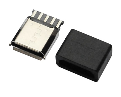 MICRO USB 5F B TYPE 焊线+护套